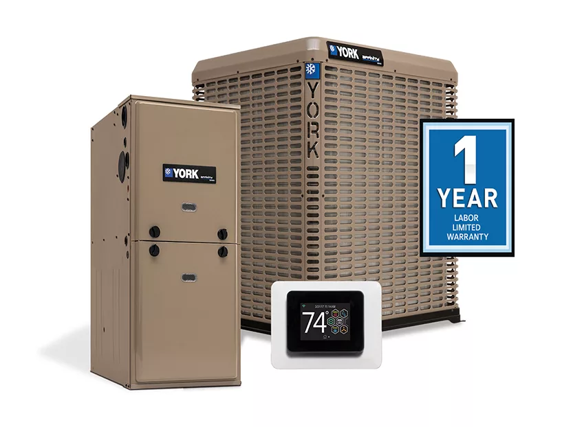 YORK Applies One-Year Labor Limited Warranty to all its Residential Equipment