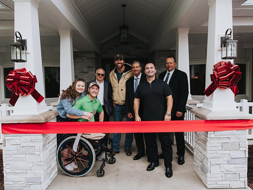 Jared Allen’s Homes for Wounded Warriors, CRCC to Provide New Home for