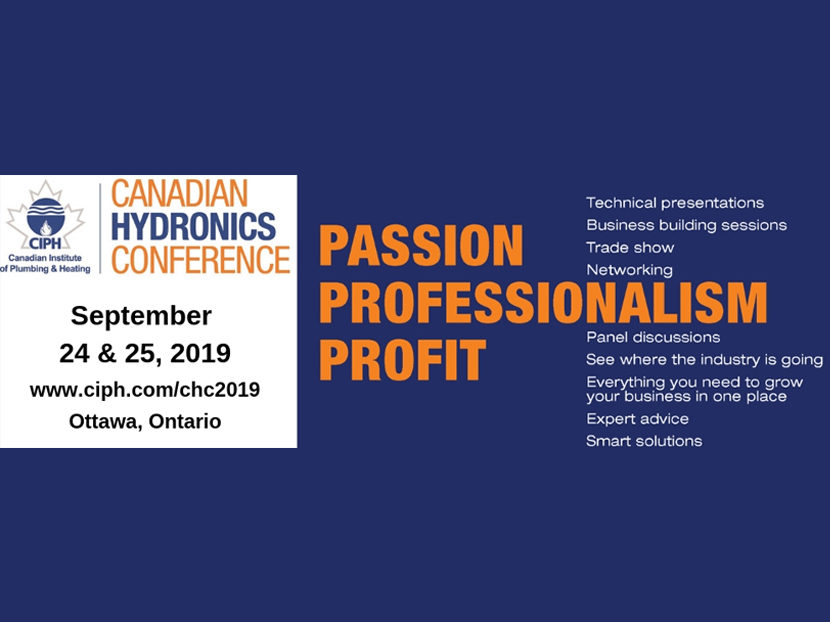 Registration Open for Canadian Hydronics Conference