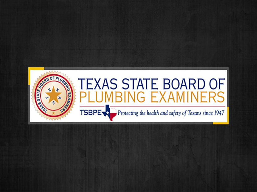 Texas Legislature Votes Down State Plumbing Agency