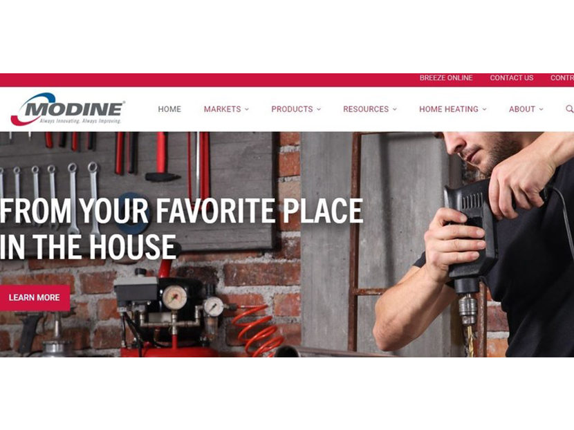 Modine Launches New Website