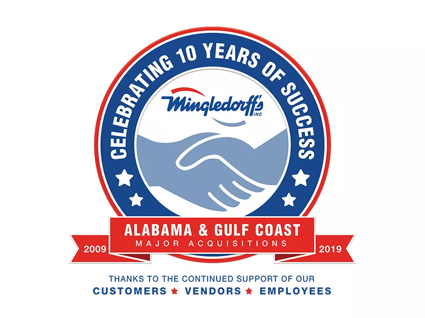 Mingledorff’s Distributors Celebrates 10th Anniversary of Major Acquisitions in New Territory