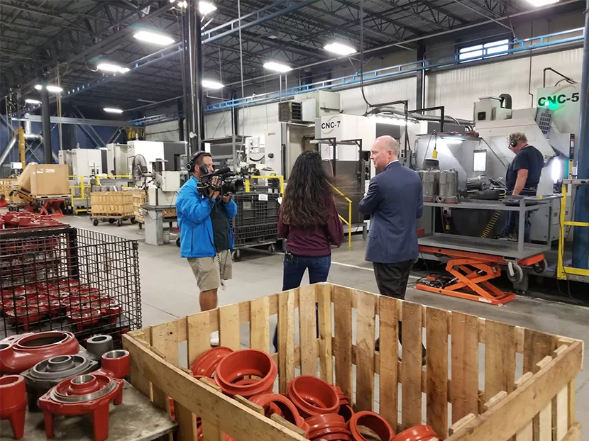 NBC Affiliate Features Liberty Pumps in Small Business Spotlight 3