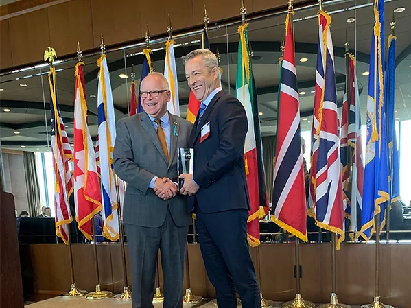 Uponor North America Wins International Trade Award for Foreign Direct Investment