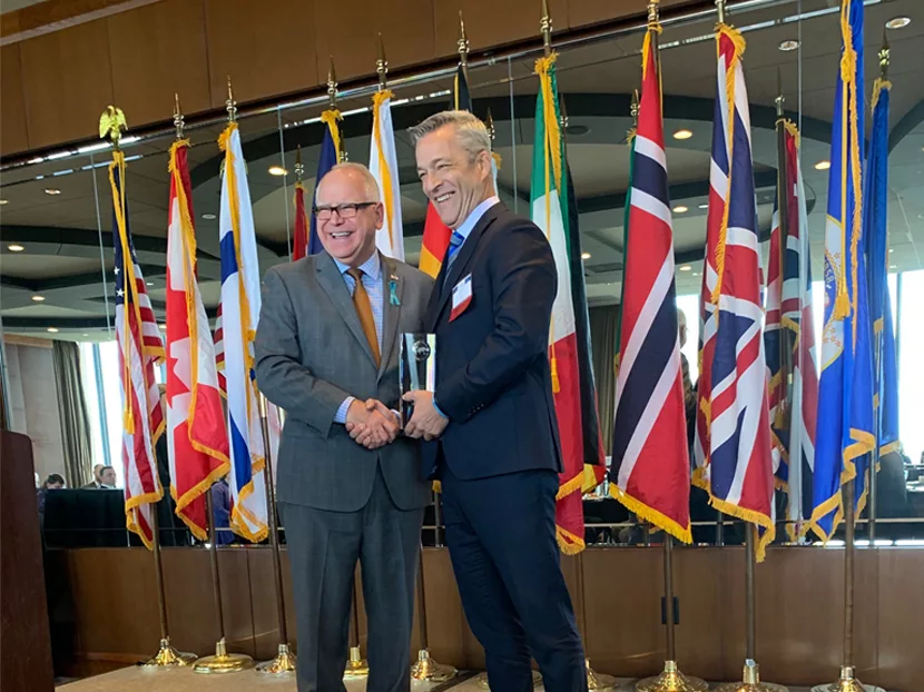 Uponor North America Wins International Trade Award for Foreign Direct Investment