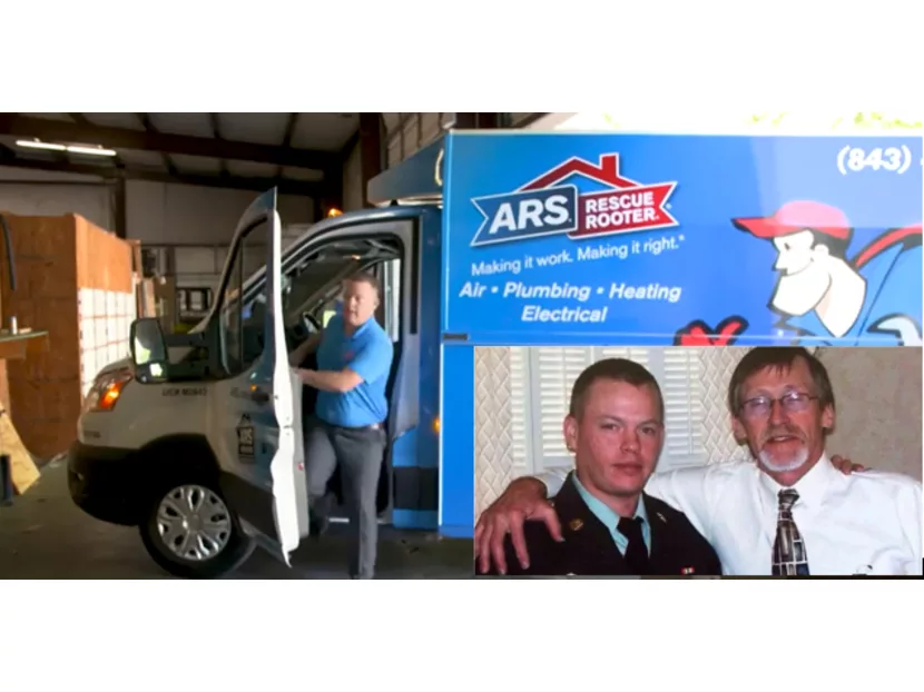 Military Makeover Operation Career Highlights ARSRescue Rooter Commitment to Military Veterans Josh photo 2