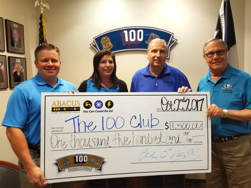 ABACUS Joins The 100 Club of Houston to Support Families of First Responders