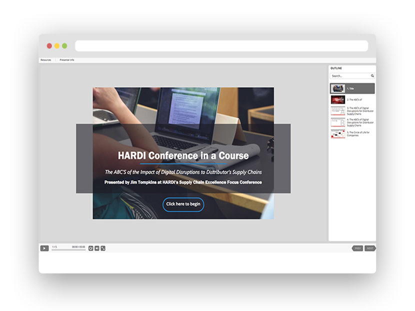 HARDI Introduces New Conference in a Course Series