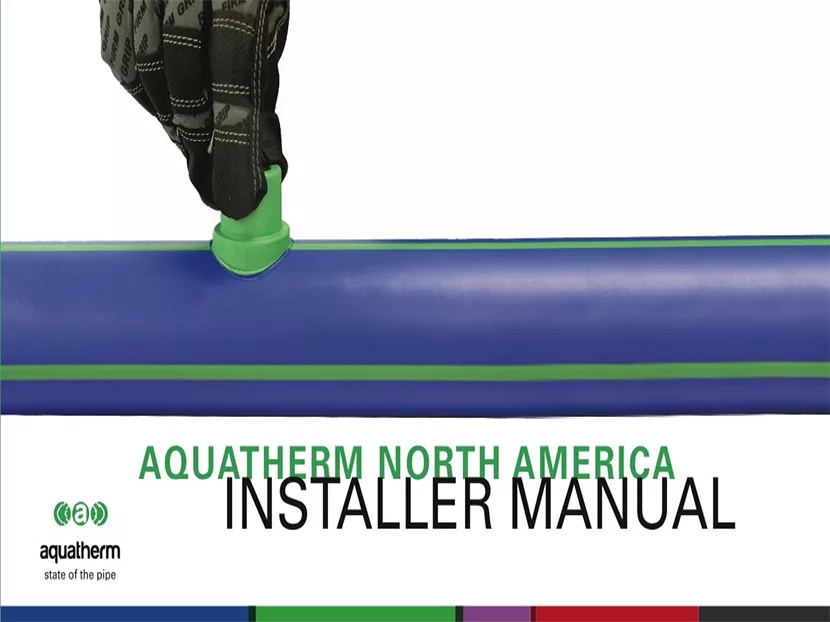 Aquatherm Publishes Updated Installer Manual