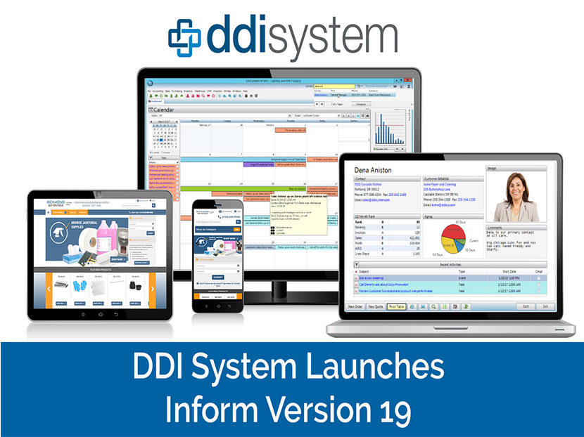 DDI System Releases Inform ERP Version 19