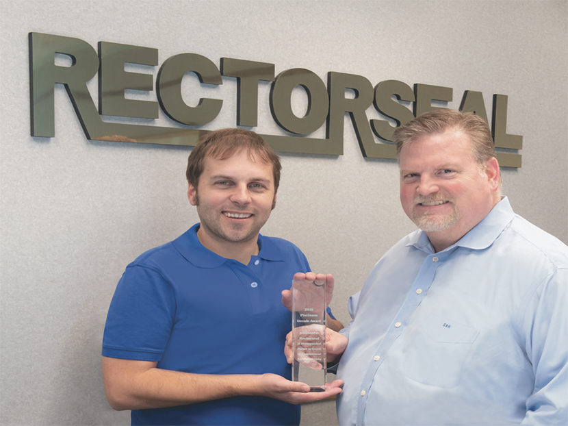 RectorSeal Receives Top Sales Performance Award From Key Wholesalers Group
