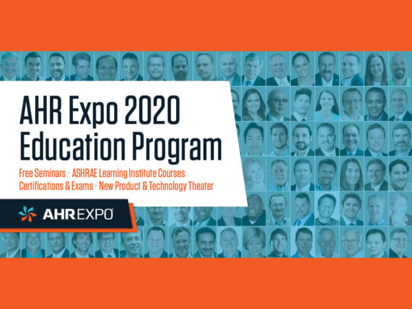 AHR Expo Announces 2020 Education Program