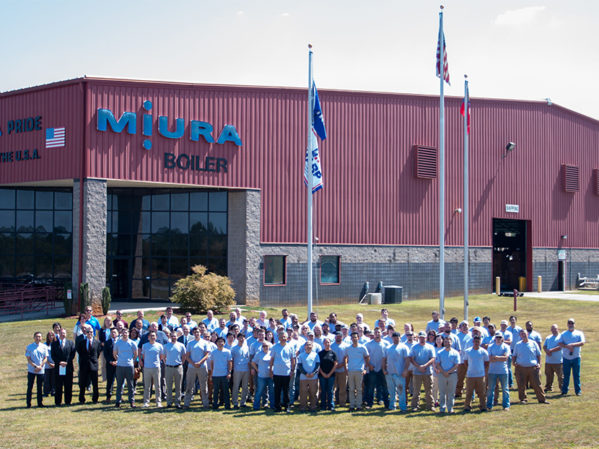 Miura Celebrates 10th Anniversary of US Manufacturing Headquarters