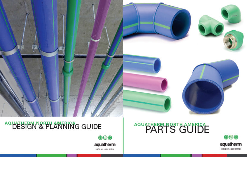 Updated Aquatherm Design & Planning and Parts Guides Available