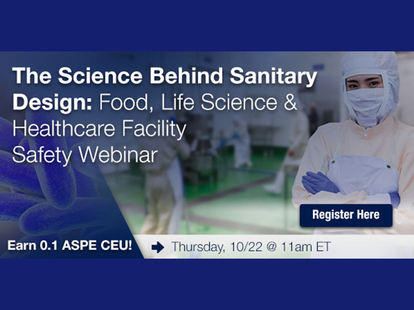 Watts to Host Webinar on Sanitary Design for Facility Safety