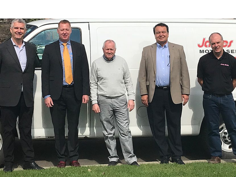 Wolseley Canada Inc. Acquires James Electric Motor Services Ltd. 2018