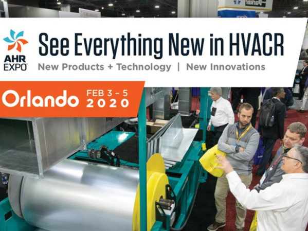 AHR Expo Announces 2020 Product and Technology Preview