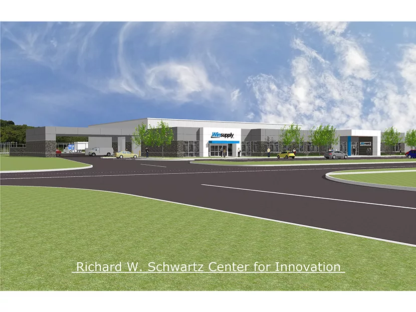2 Winsupply Breaks Ground on Richard W. Schwartz Center for Innovation