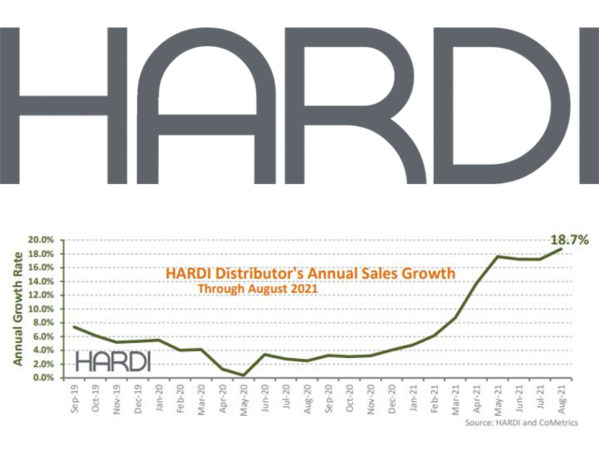 HARDI Distributors Report 26.4 Percent Revenue Increase in August