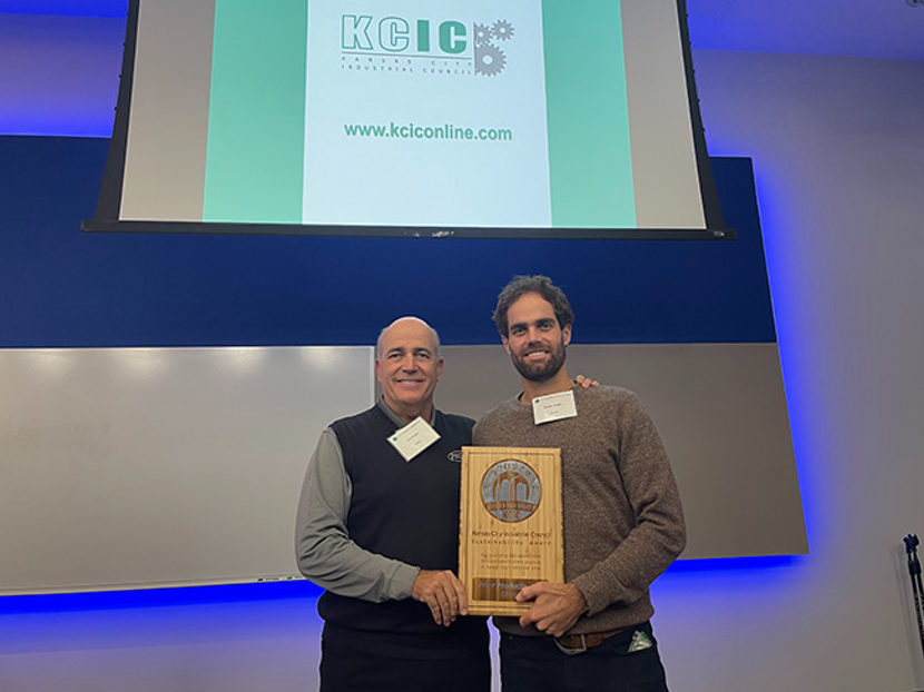 KCIC Honors PRIER with Sustainability Award