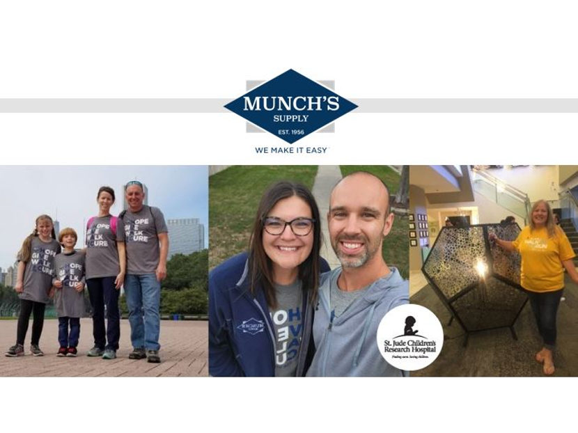 Munch’s Supply Raises More than $24,000 for St. Jude