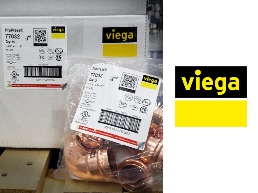 Viega Reduces Waste by Replacing Printed Instructions with QR Codes