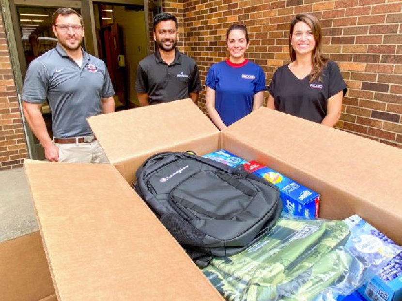 RIDGID Employees Donate School Supplies to Benefit Elyria City School District