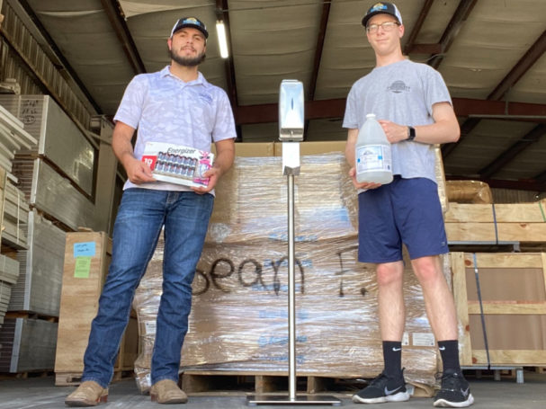 Bradley corp. donates hand sanitizer equipment for hurricane ian relief efforts