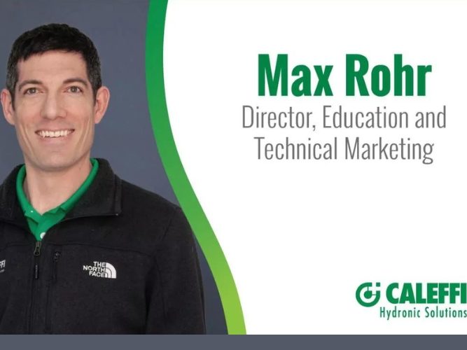 Caleffi Appoints Max Rohr Director of Education and Technical Marketing.jpg