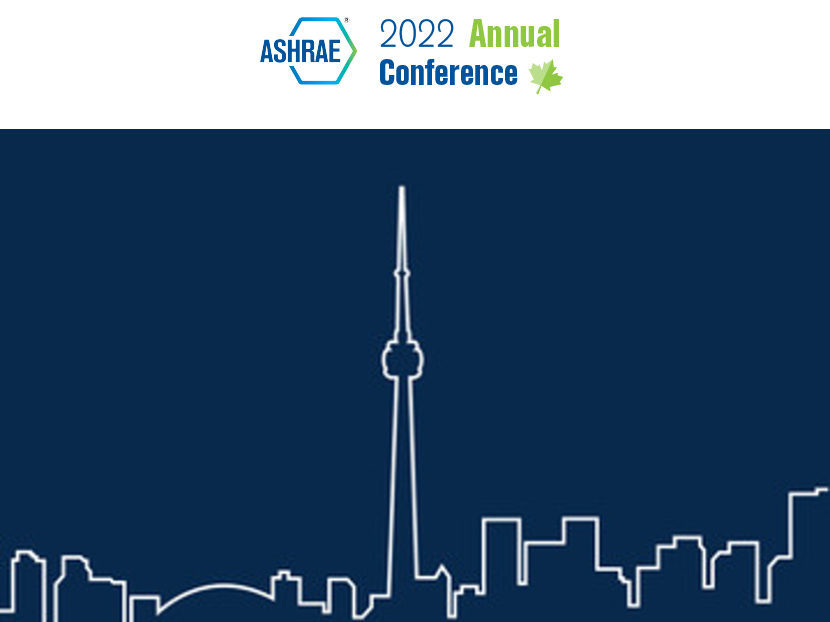 ASHRAE Announces Technical Program for Annual Conference in Toronto