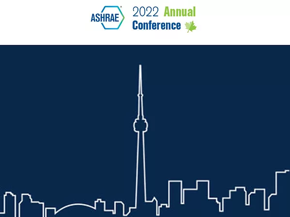 ASHRAE Announces Technical Program for Annual Conference in Toronto