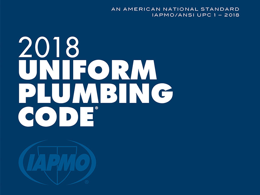 Uniform Plumbing Codes
