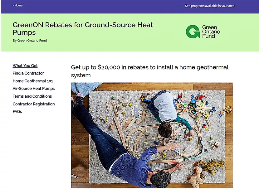 Designer geothermal HVAC