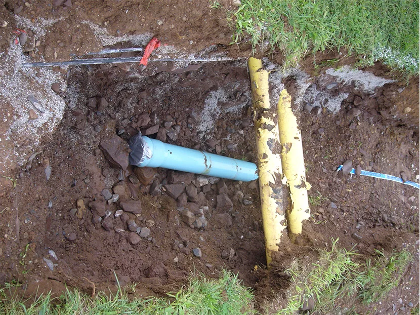 Underground Water Connections