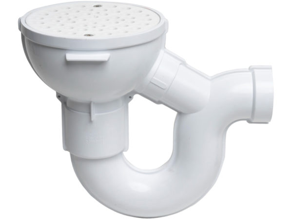 Oatey Integral Floor Drain with P-Trap and Valve 1