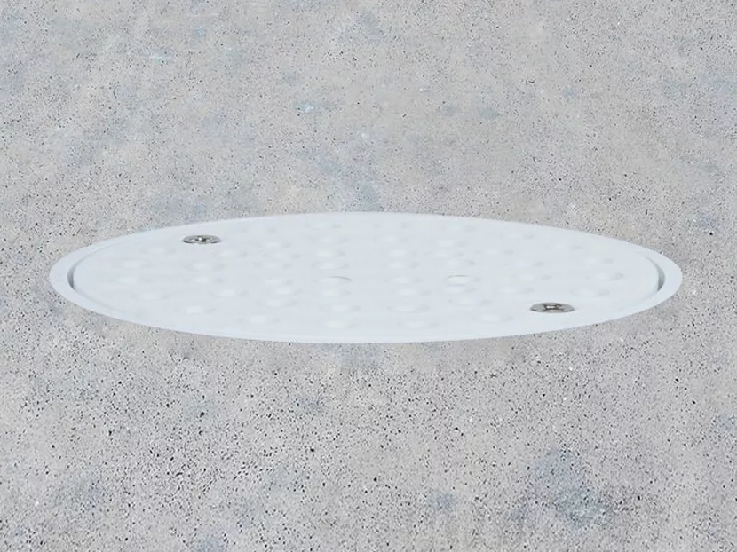 Oatey Integral Floor Drain with P-Trap and Valve 2