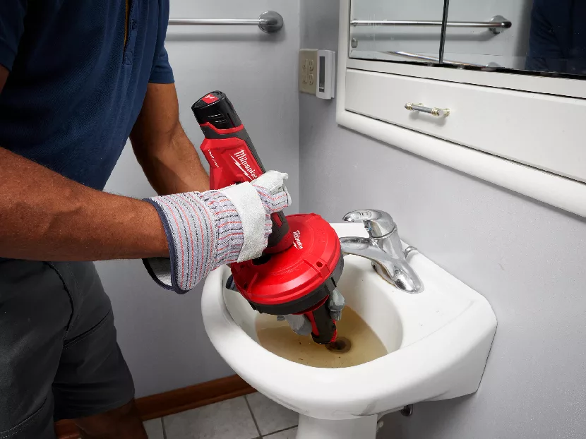 Milwaukee Tool TRAPSNAKE 25' Auger with CABLE DRIVE