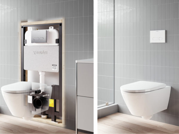 Duravit DuraSystem In-Wall Tank and Carrier Technology