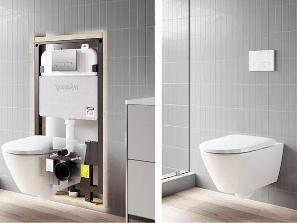 Duravit DuraSystem In-Wall Tank and Carrier Technology
