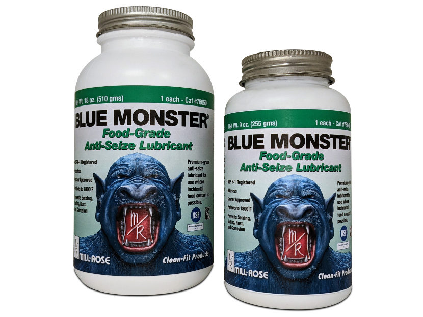 Mill-Rose Blue Monster Food-Grade Anti-Seize Lubricant 