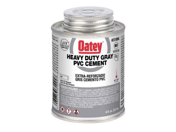 Oatey Co. PVC Heavy Duty Gray Cement