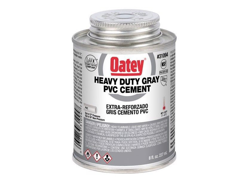 Oatey Co. PVC Heavy Duty Gray Cement