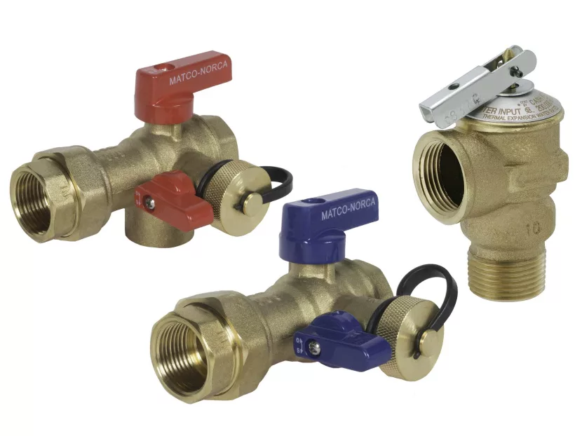 Matco-Norca Tankless Water Heater Isolation Valve Kit