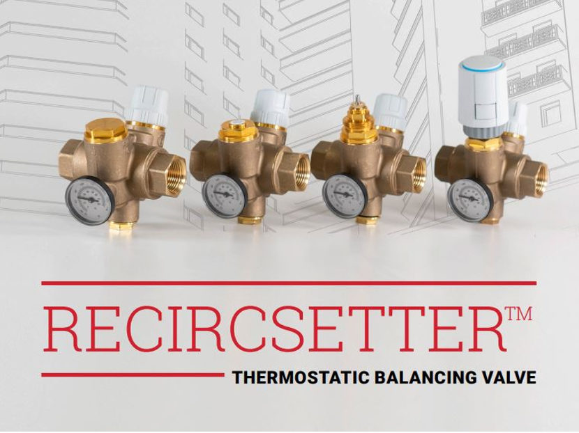 Jomar Valve RecircSetter Thermostatic Balancing Valve 