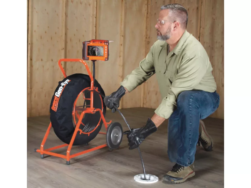 General Pipe Cleaners Sewer Camera Reel Cage Cover