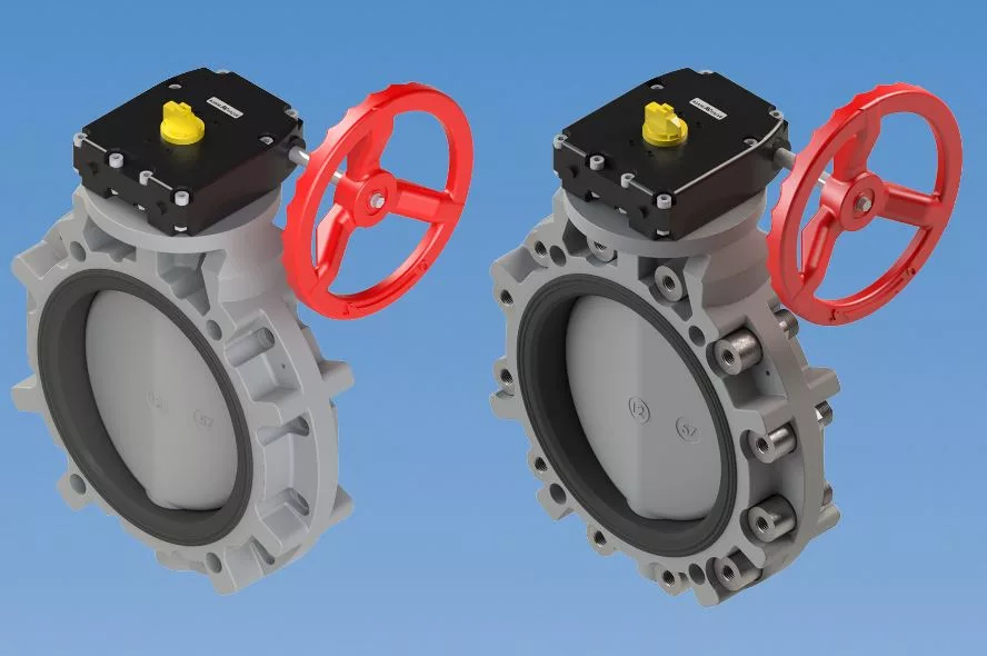 AsahiAmerica Type-57P CPVC Butterfly Valve 