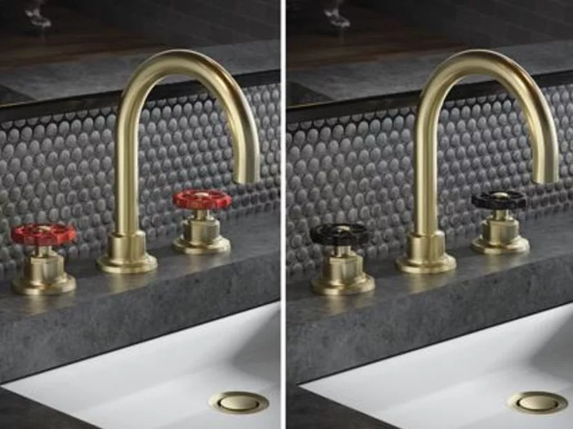 California Faucets Descanso Bath Collection Wheel Handles