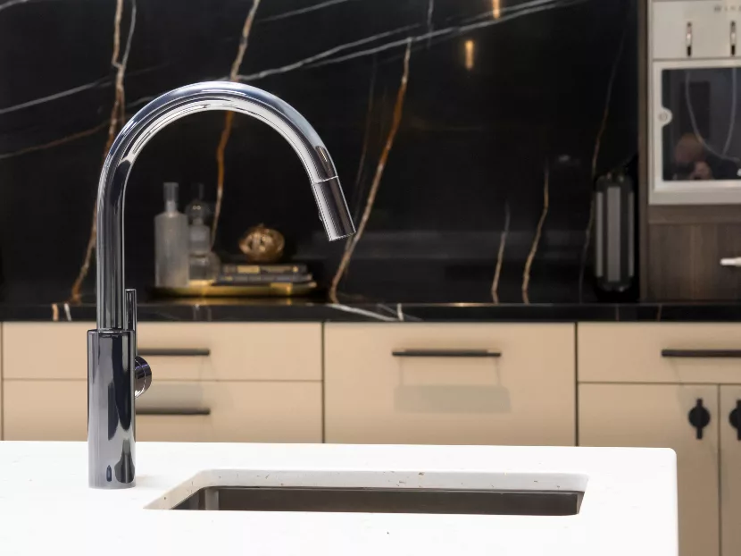 Newport Brass Midnight Chrome