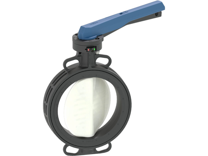 GF 565 Thermoplastic Butterfly Valve 