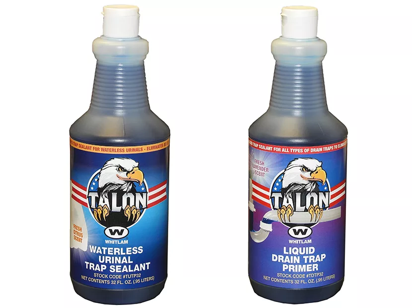 J.C.-Whitlam-Manufacturing-TALON-Liquid-Drain-Trap-Primer-and-TALON-Waterless-Urinal-Sealant